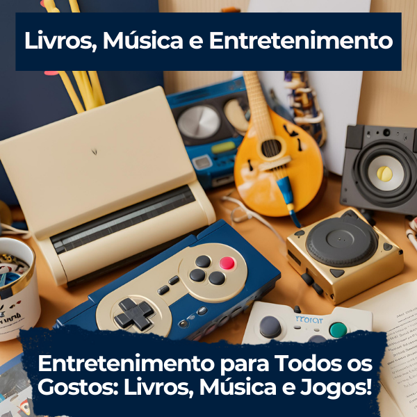 Livros, Música e Entretenimento